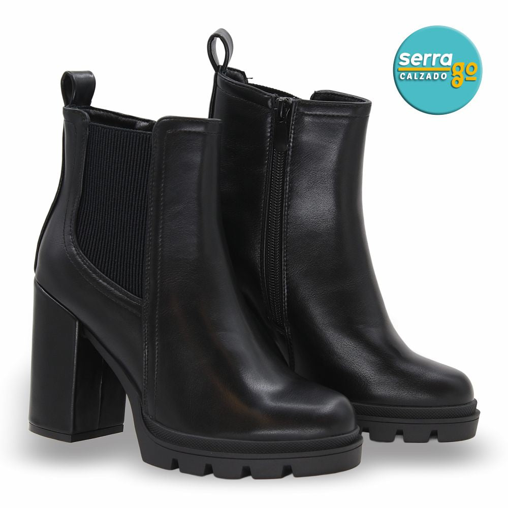BOTA DAMA ESTILO JO-07 COLOR NEGRO