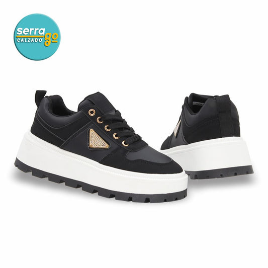 CALZADO URBANO ESTILO 720 COLOR NEGRO