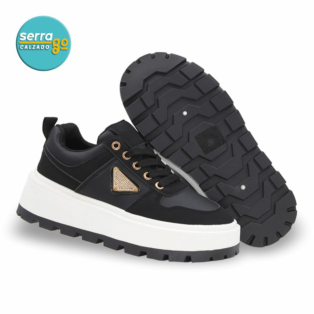 CALZADO URBANO ESTILO 720 COLOR NEGRO