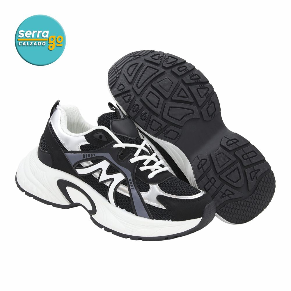 Tenis Deportivo Light mod. 726 Color Negro