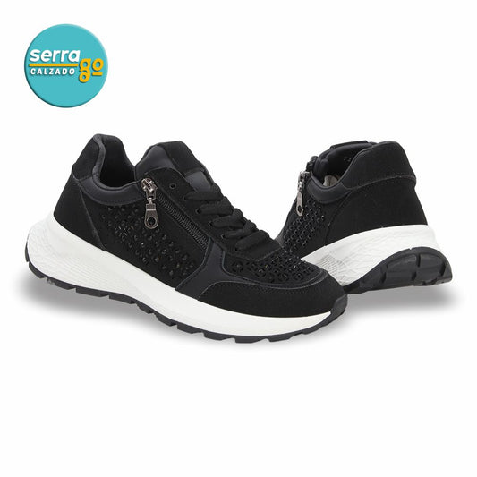 CALZADO URBANO ESTILO 716 COLOR NEGRO