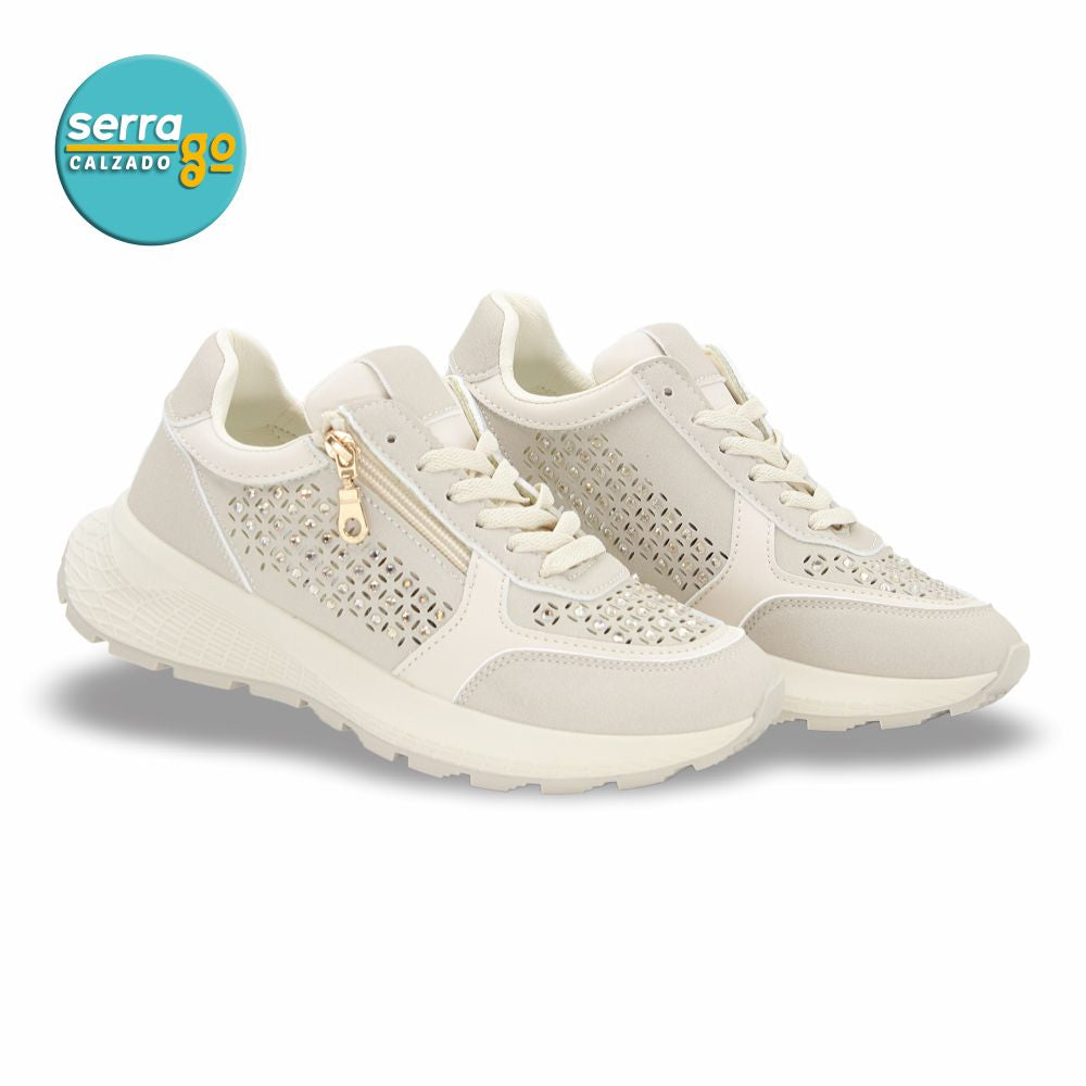 CALZADO URBANO ESTILO 716 COLOR BEIGE