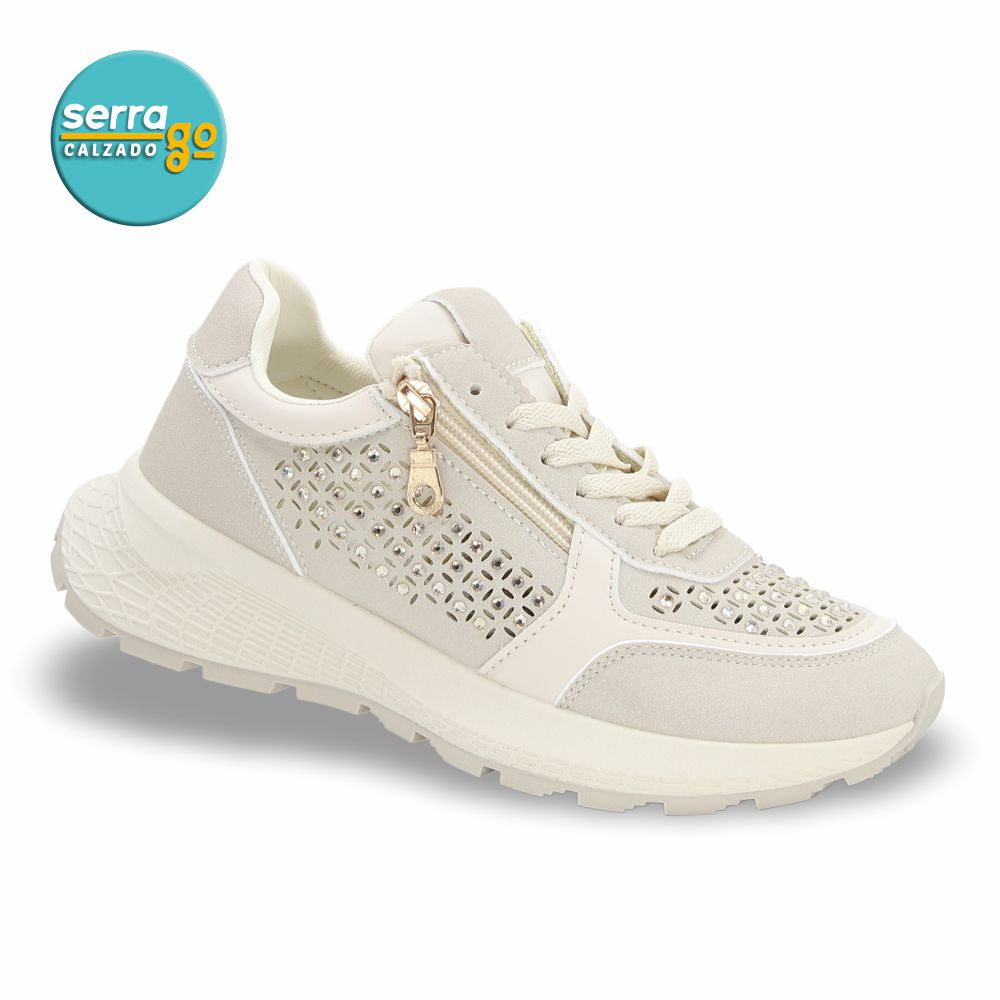 CALZADO URBANO ESTILO 716 COLOR BEIGE