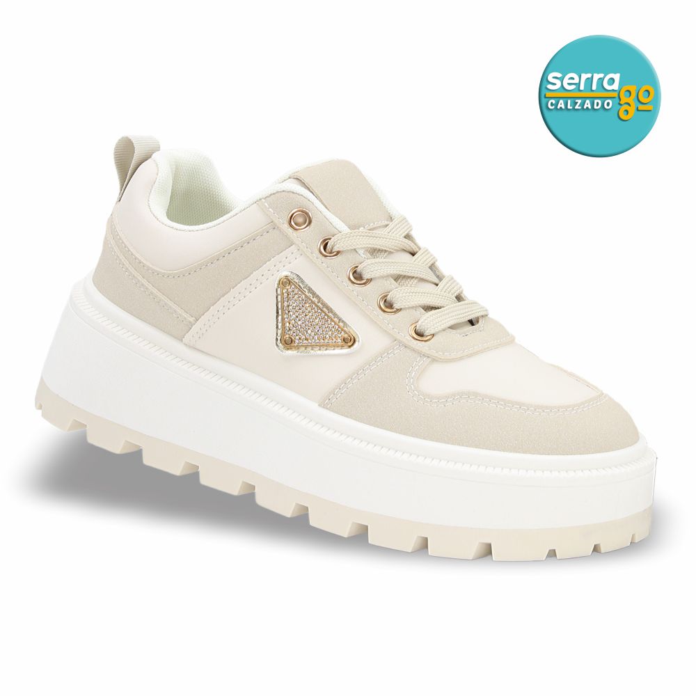 CALZADO URBANO ESTILO 720 COLOR BEIGE
