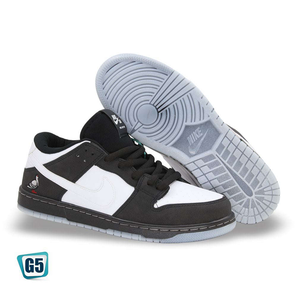 CALZADO URBANO REPLICA NIK DUNK SB COLOR PANDA PIGEON