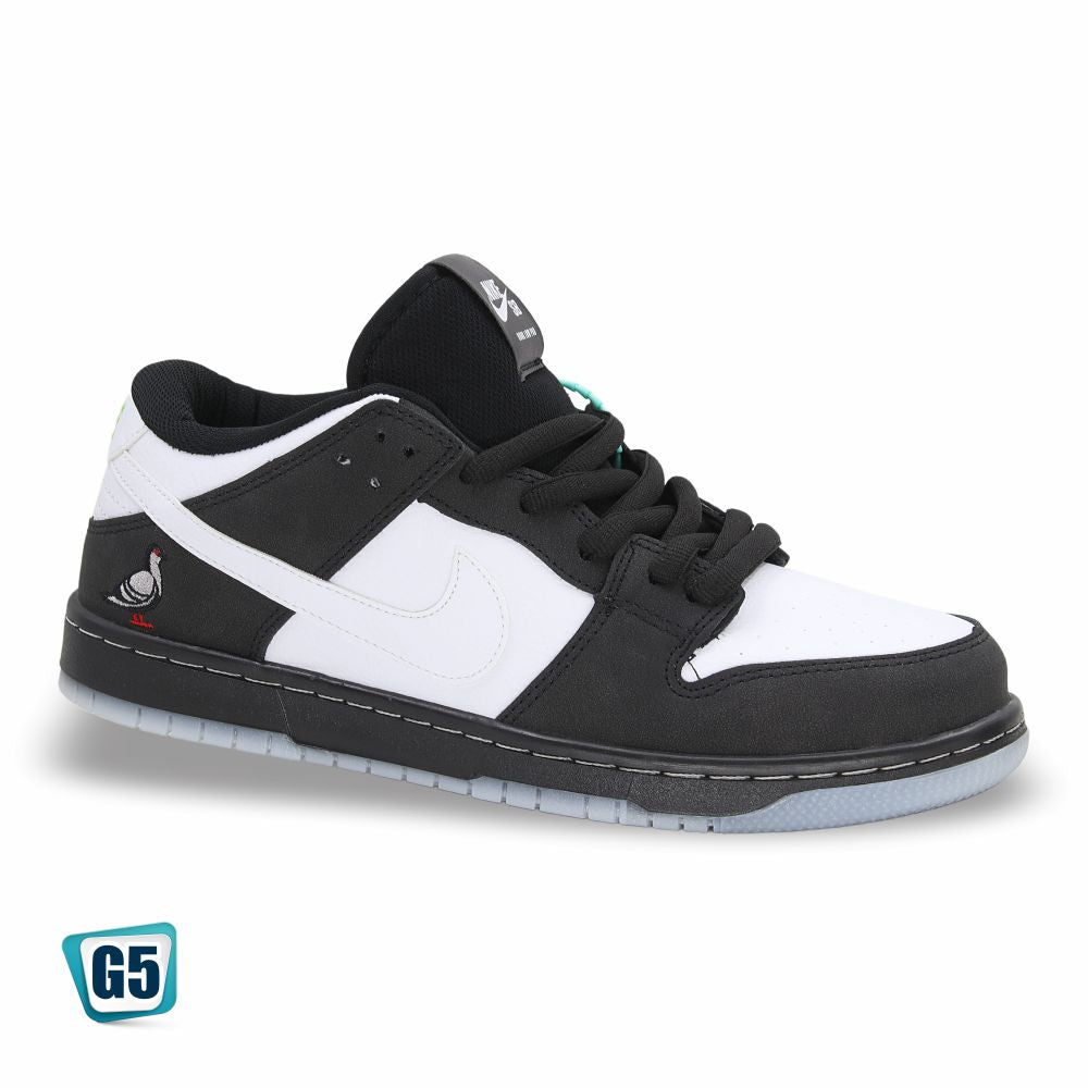 CALZADO URBANO REPLICA NIK DUNK SB COLOR PANDA PIGEON