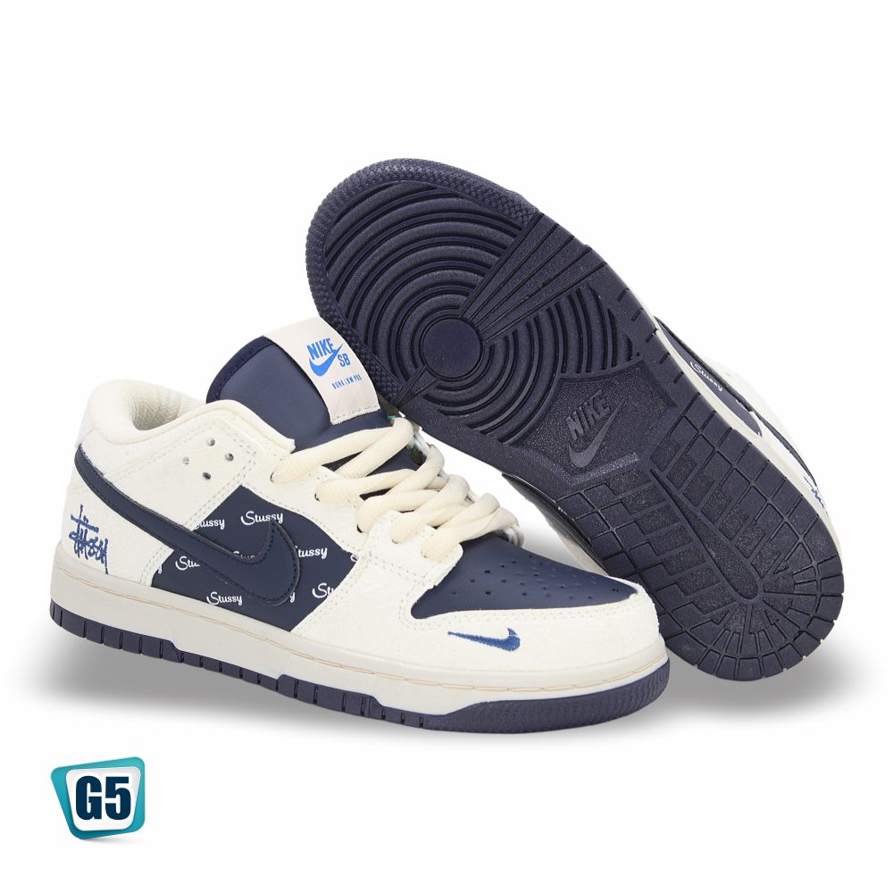 CALZADO URBANO REPLICA NIK DUNK SB COLOR STUSSY W.BLUE