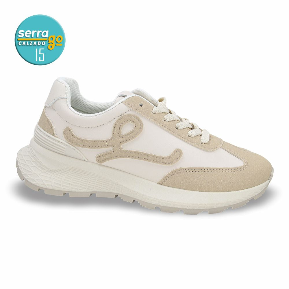 CALZADO URBANO ESTILO 719 COLOR BEIGE