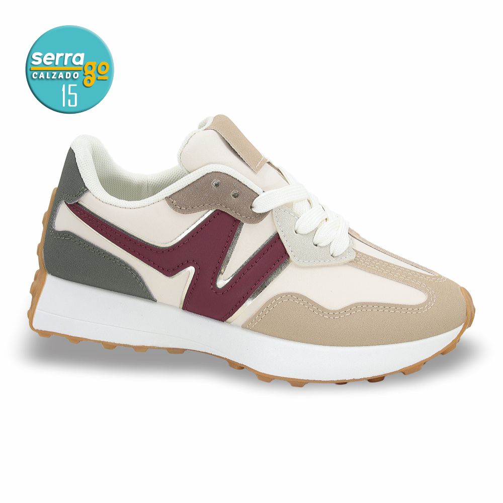 CALZADO URBANO ESTILO 713 COLOR KAKI