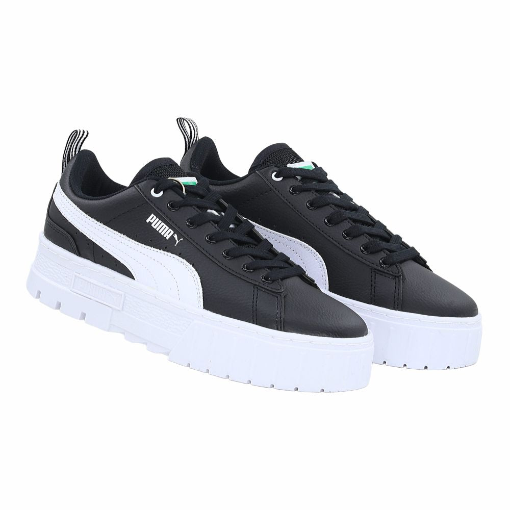 CALZADO URBANO REPLICA PUM CALI COLOR NEGRO BLANCO