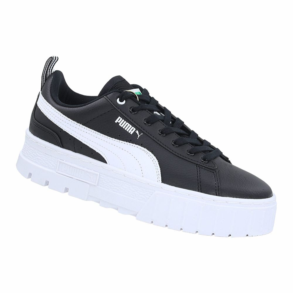 CALZADO URBANO REPLICA PUM CALI COLOR NEGRO BLANCO