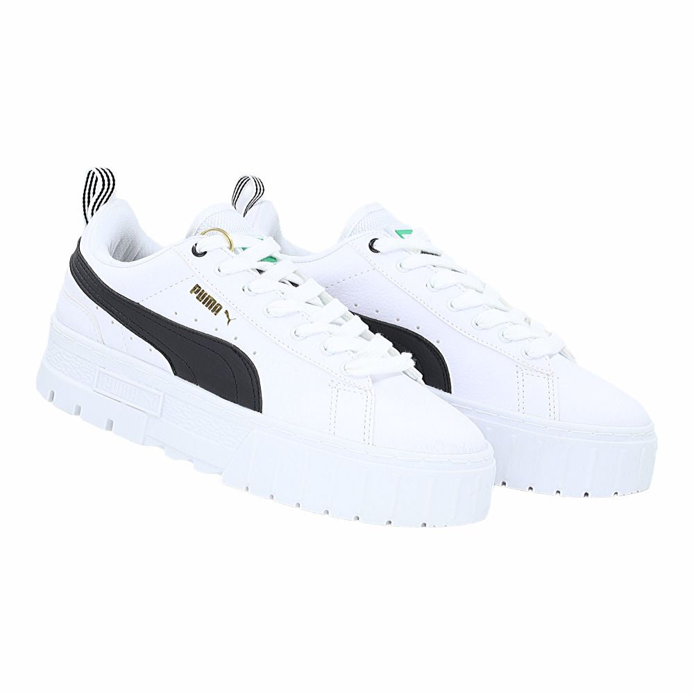 CALZADO URBANO REPLICA PUM CALI COLOR BLANCO NEGRO