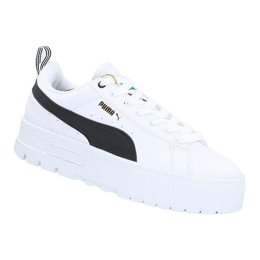 CALZADO URBANO REPLICA PUM CALI COLOR BLANCO NEGRO