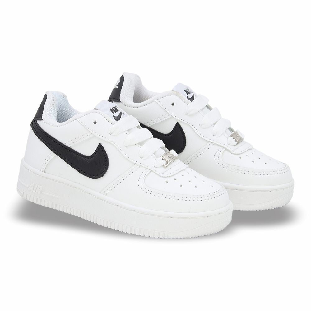CALZADO URBANO REPLICA NIK AIR FORCE 1 L20 COLOR BLANCO NEGRO