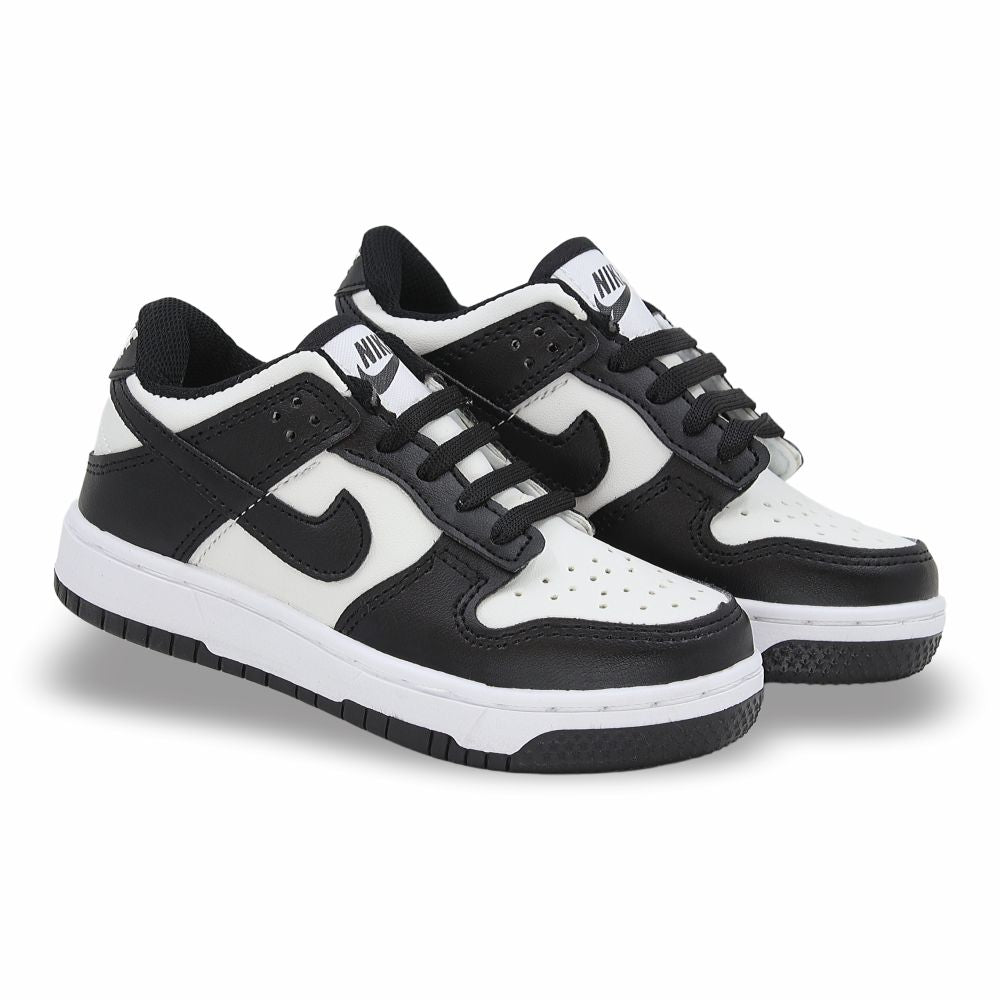CALZADO URBANO REPLICA NIK DUNKC L20-1 COLOR NEGRO BLANCO