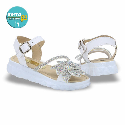 SANDALIA INFANTIL ESTILO 85 COLOR BLANCO