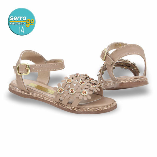 SANDALIA INFANTIL ESTILO 610 COLOR MAQUILLAGE