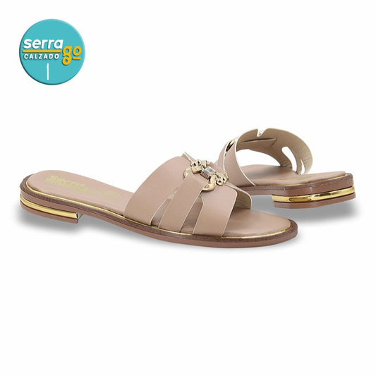 SANDALIA FLAT MOD. 2543 COLOR MAQUILLAGE