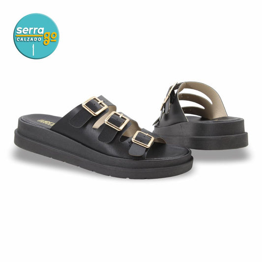 SANDALIA DAMA ESTILO 2503 COLOR NEGRO