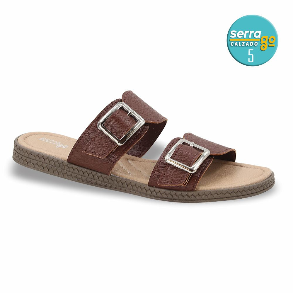 SANDALIA DAMA ESTILO 1210 COLOR COMINO