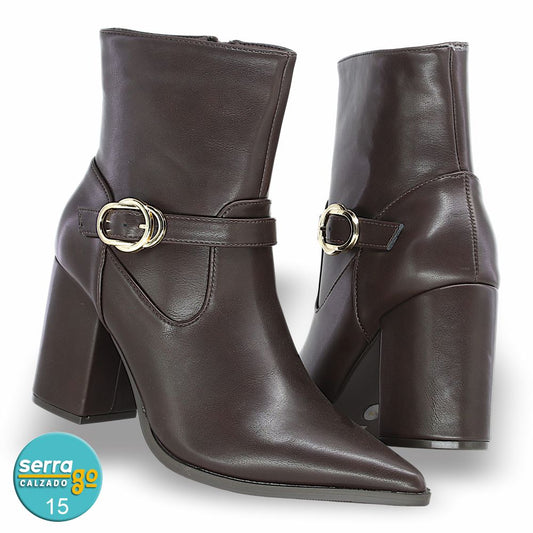 Marca IMPORMODA, Estilo JO-51, Color CAFE, Corrida 23 - 26.5.