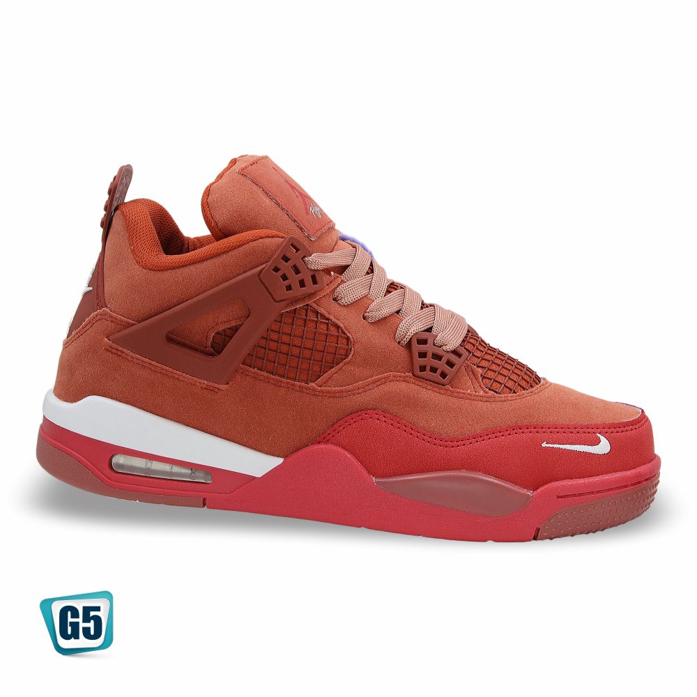 CALZADO URBANO REPLICA AIR JORDAN MOD. R4YM COLOR BIKE BRICK