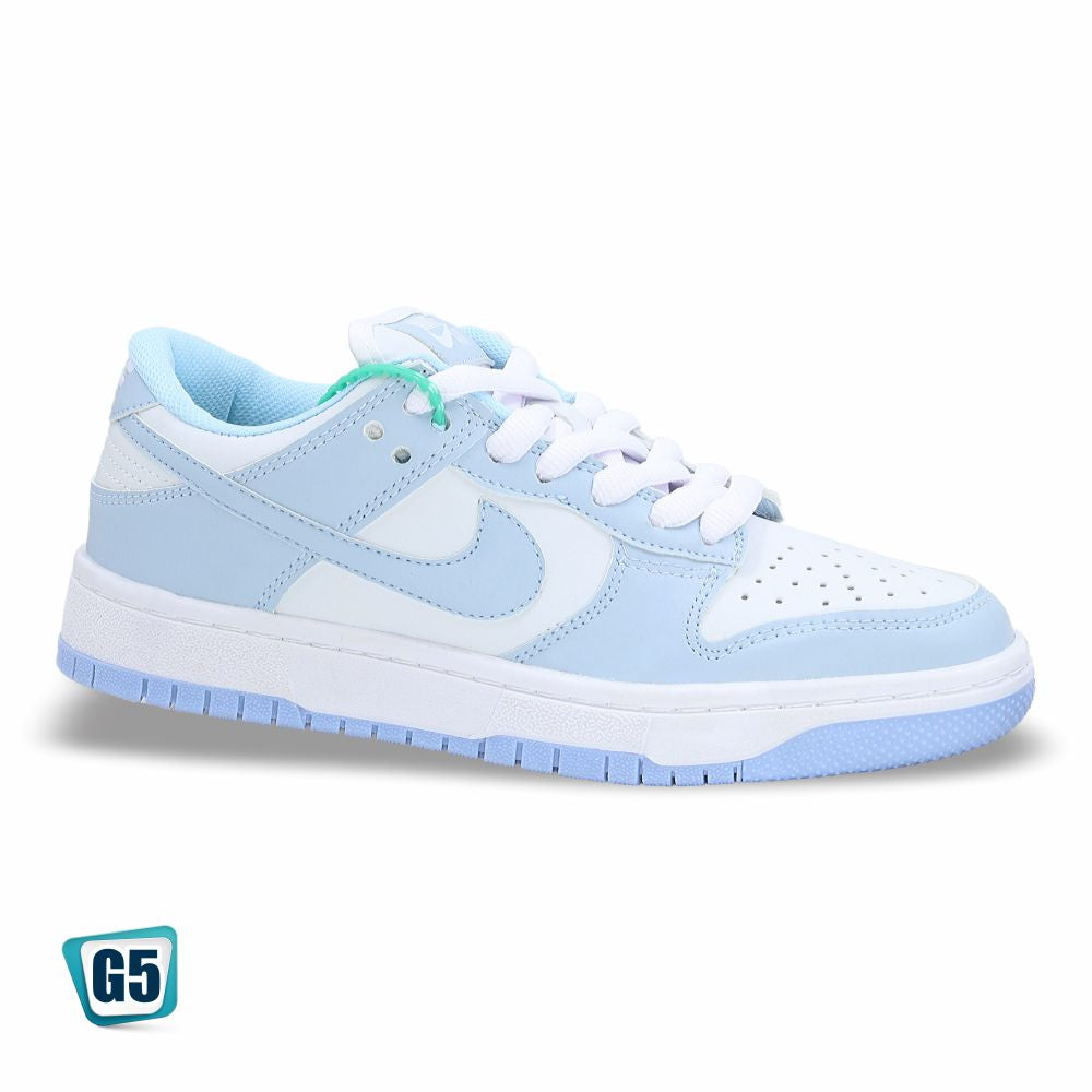 CALZADO URBANO REPLICA NIK DUNK G1 COLOR BLANCO CIELO