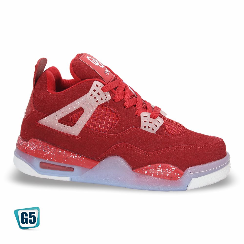 CALZADO URBANO REPLICA AIR JORDAN MOD. R4-1YM COLOR OKLAHOMA