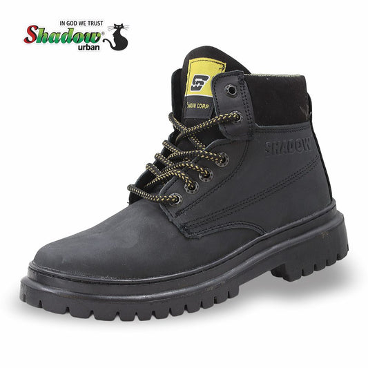 BOTA URBANA TIPO WORK MODELO 5011 COLOR NEGRO