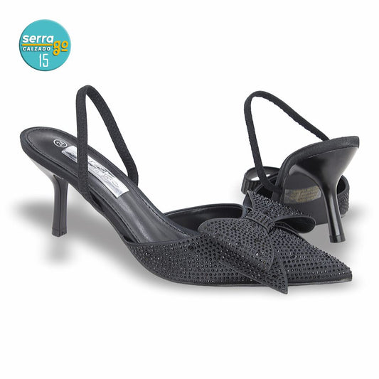 ZAPATILLA PARA DAMA IMPORMODA, ESTILO LL-30, COLOR NGO, CORRIDA 23 - 26.5
