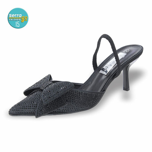 ZAPATILLA PARA DAMA IMPORMODA, ESTILO LL-30, COLOR NGO, CORRIDA 23 - 26.5