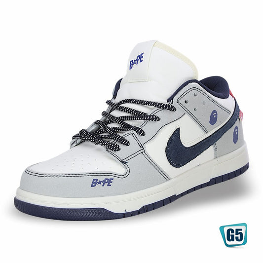 Marca G520, Estilo DUNKSB, Color BAPE WHITE R.B, Corrida 25 - 28.5
