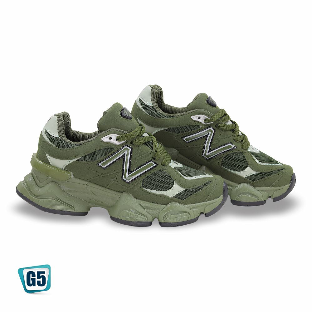 CALZADO DEPORTIVO REPLICA NEW BALNCE 9060H COLOR VERDE OLIVO