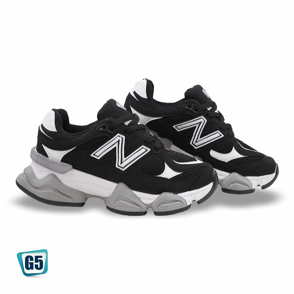 CALZADO DEPORTIVO REPLICA NEW BALNCE 9060H COLOR NEGRO BLANCO