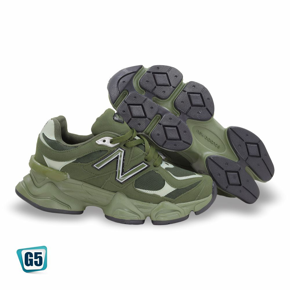 CALZADO DEPORTIVO REPLICA NEW BALNCE 9060H COLOR VERDE OLIVO