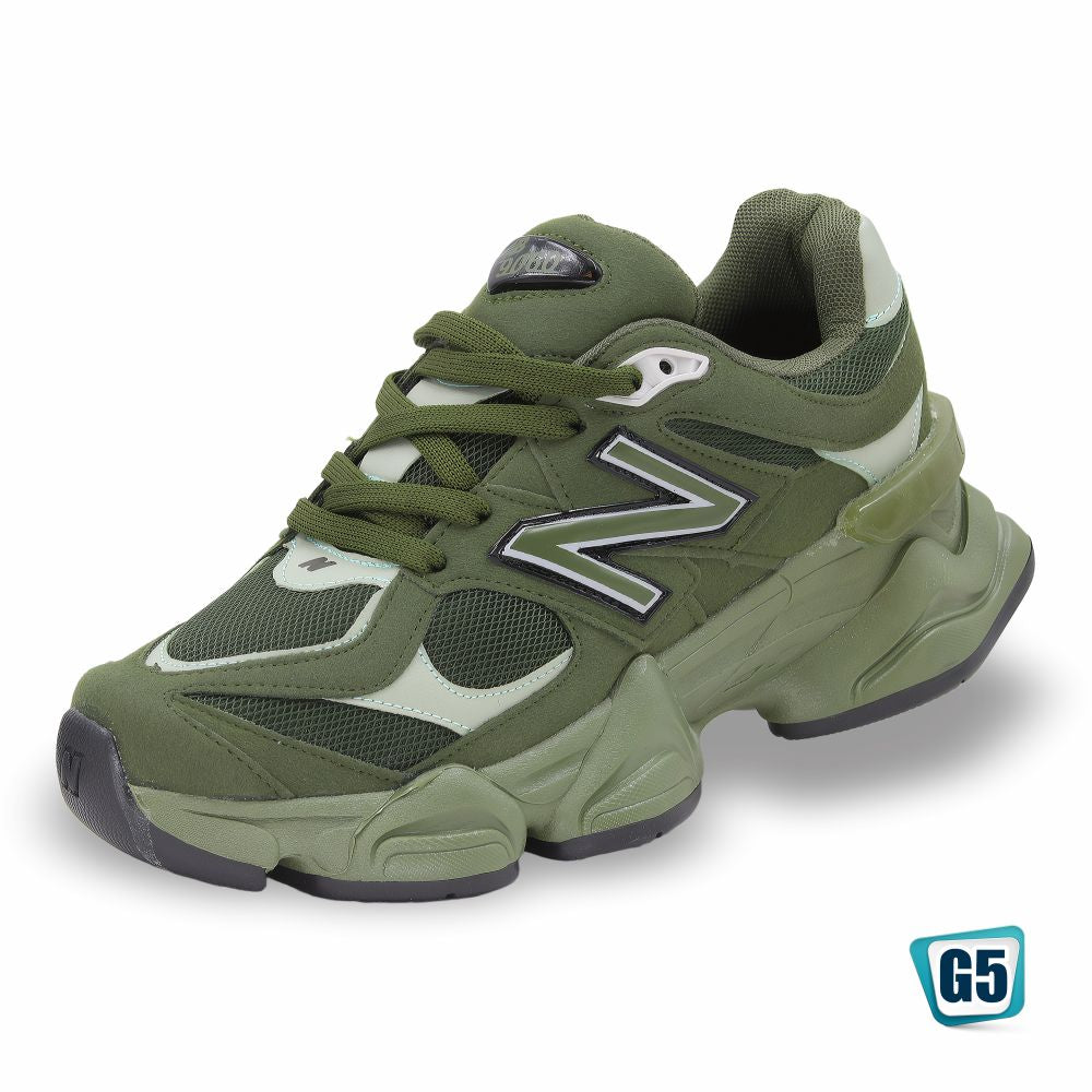 CALZADO DEPORTIVO REPLICA NEW BALNCE 9060H COLOR VERDE OLIVO