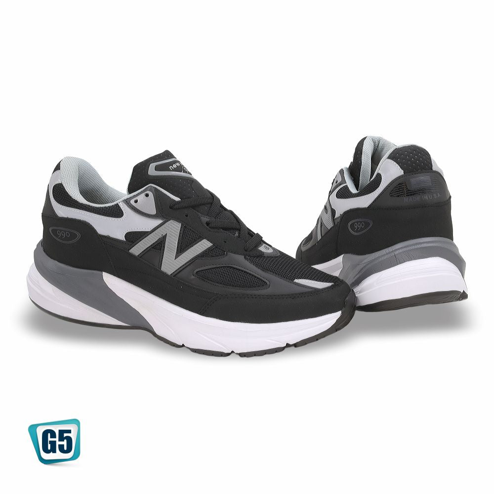 CALZADO DEPORTIVO REPLICA NEW BALANCE N900 MOD 2539H COLOR NEGRO BLANCO GRIS