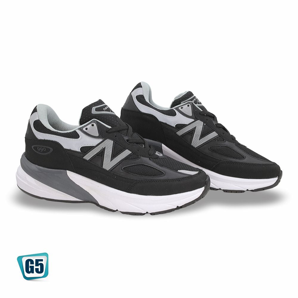 CALZADO DEPORTIVO REPLICA NEW BALANCE N900 MOD 2539H COLOR NEGRO BLANCO GRIS