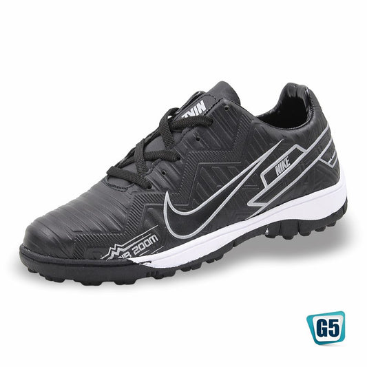 TENIS DE FUTBOL RÁPIDO RÉPLICA NIK ZOOM VAPOR 2414-2H COLOR NEGRO PLATA