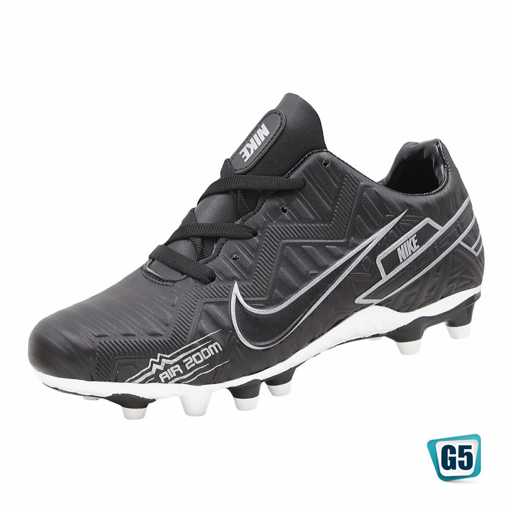 TENIS DE FUTBOL SOCCER RÉPLICA NIK ZOOM VAPOR 2429-2H COLOR NEGRO PLATA