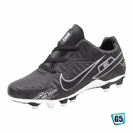 TENIS DE FUTBOL SOCCER RÉPLICA NIK ZOOM VAPOR 2429-2H COLOR NEGRO PLATA