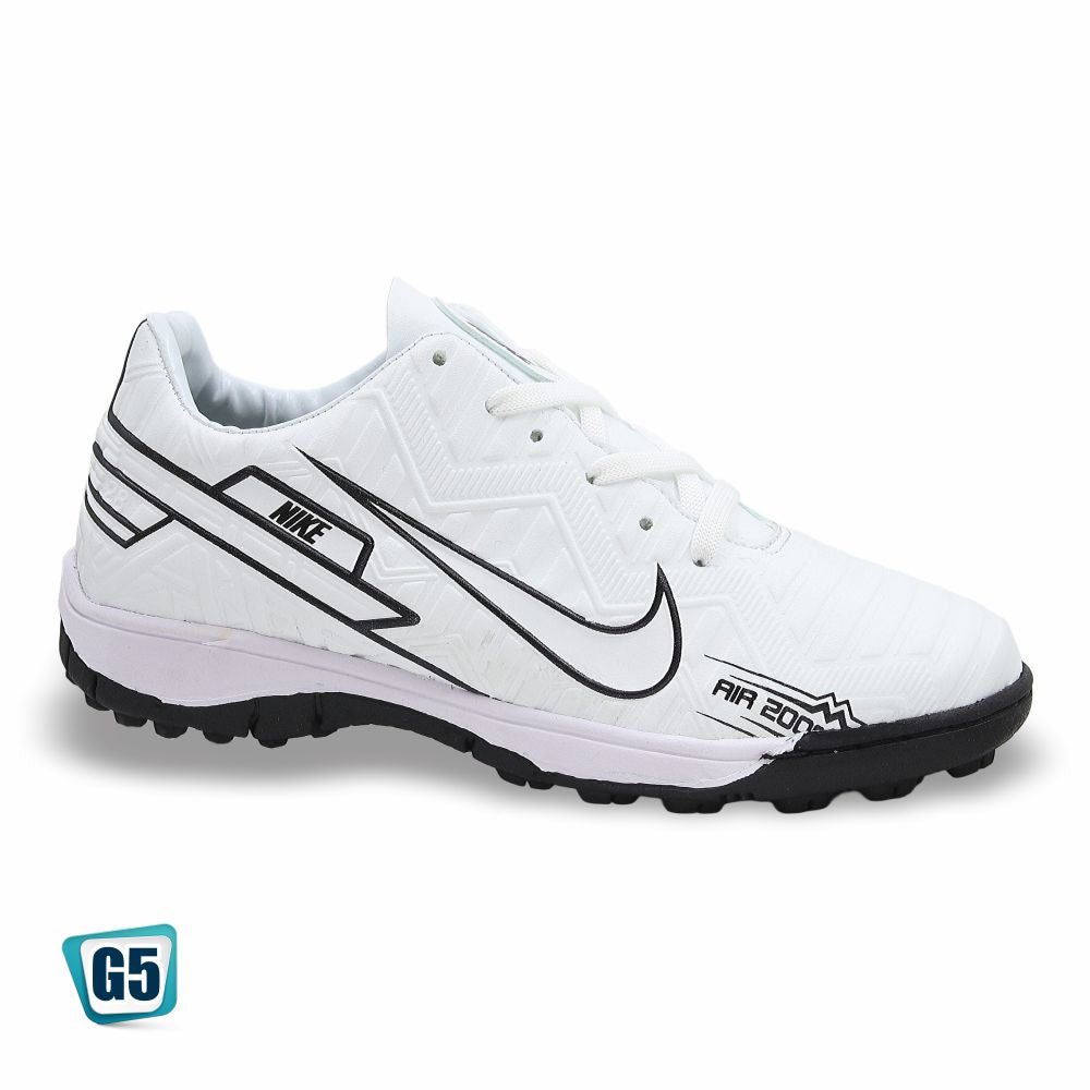 TENIS DE FUTBOL RÁPIDO RÉPLICA NIK ZOOM VAPOR 2414-3H COLOR BLANCO NEGRO