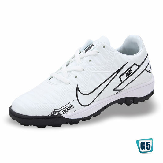 TENIS DE FUTBOL RÁPIDO RÉPLICA NIK ZOOM VAPOR 2414-3H COLOR BLANCO NEGRO