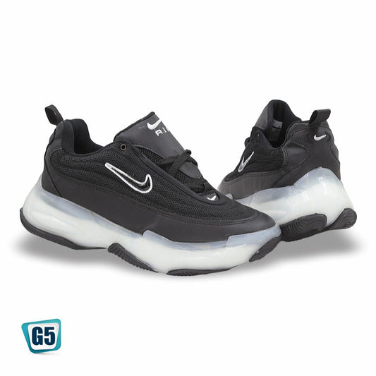 Tenis Deportivo tipo NIKE AIR MAX 2532H Color Negro Blanco