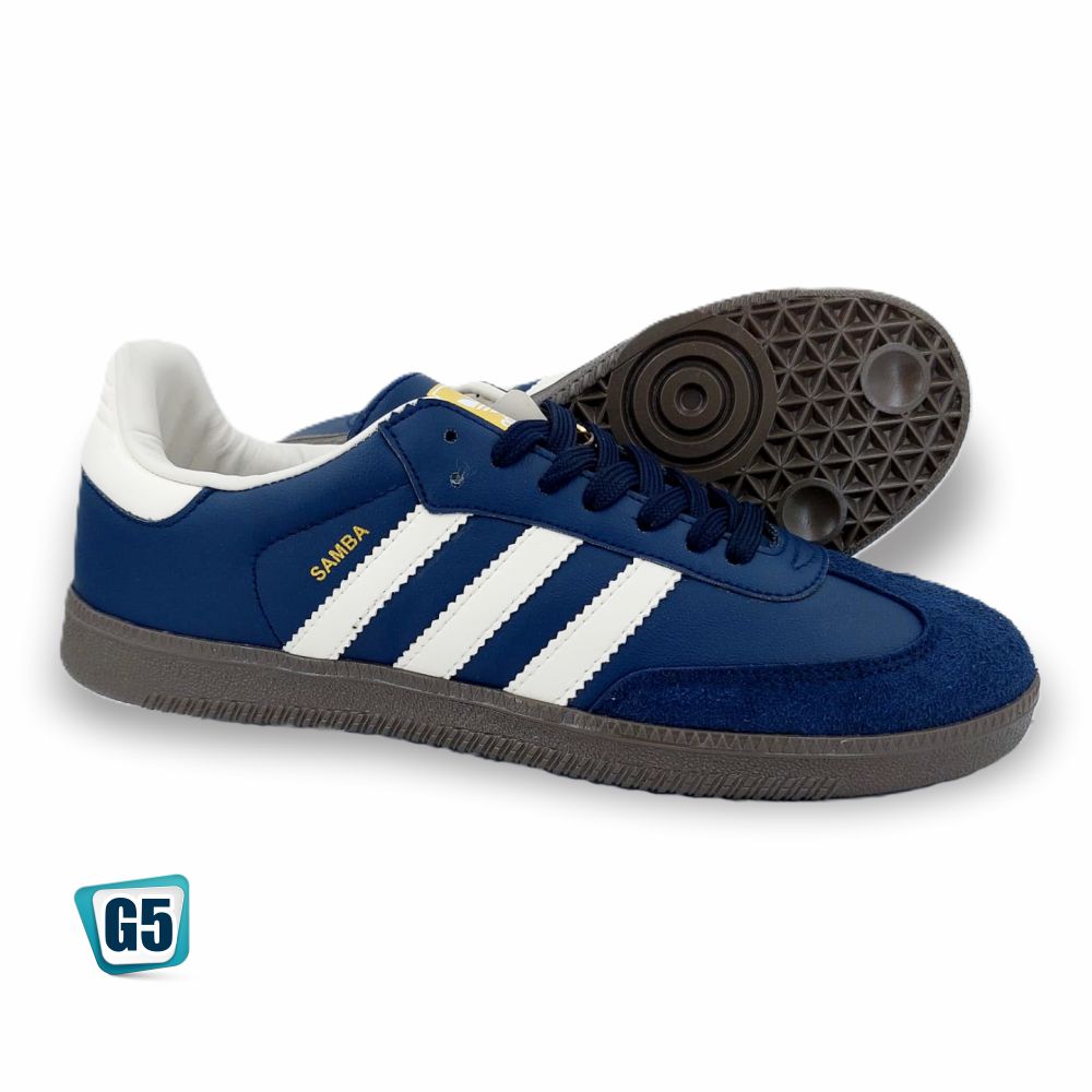 CALZADO URBANO MOD. SAMBA COLOR MARINO LATE