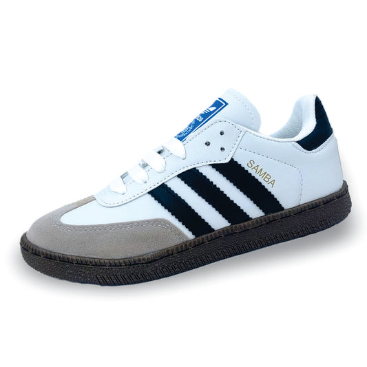 CALZADO URBANO MOD. SAMBAC COLOR BLANCO-NEGRO