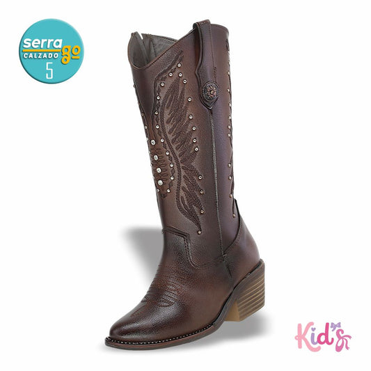 Marca CESAR & ALMA, Estilo 145, Color CAFE, Corrida 18 - 21.5.