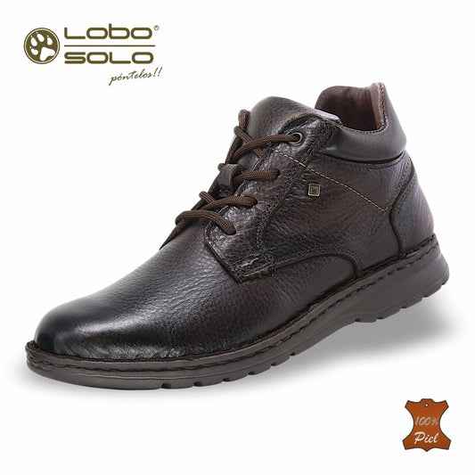 Marca LOBO SOLO, Estilo 9670, Color COCOA, Corrida 25 - 30.