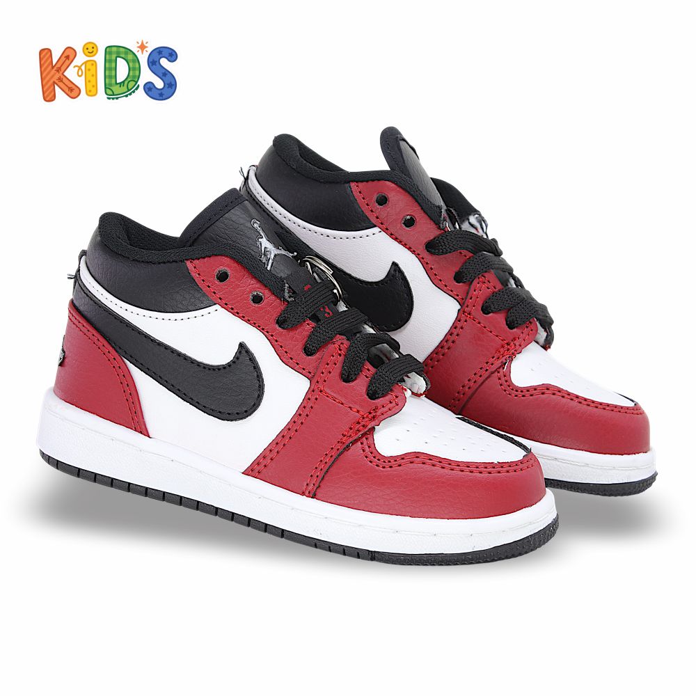 Calzado Urbano L20-1, Estilo JOR-BR, Color NEGRO BLANCO ROJO, Corrida 12 - 21.5