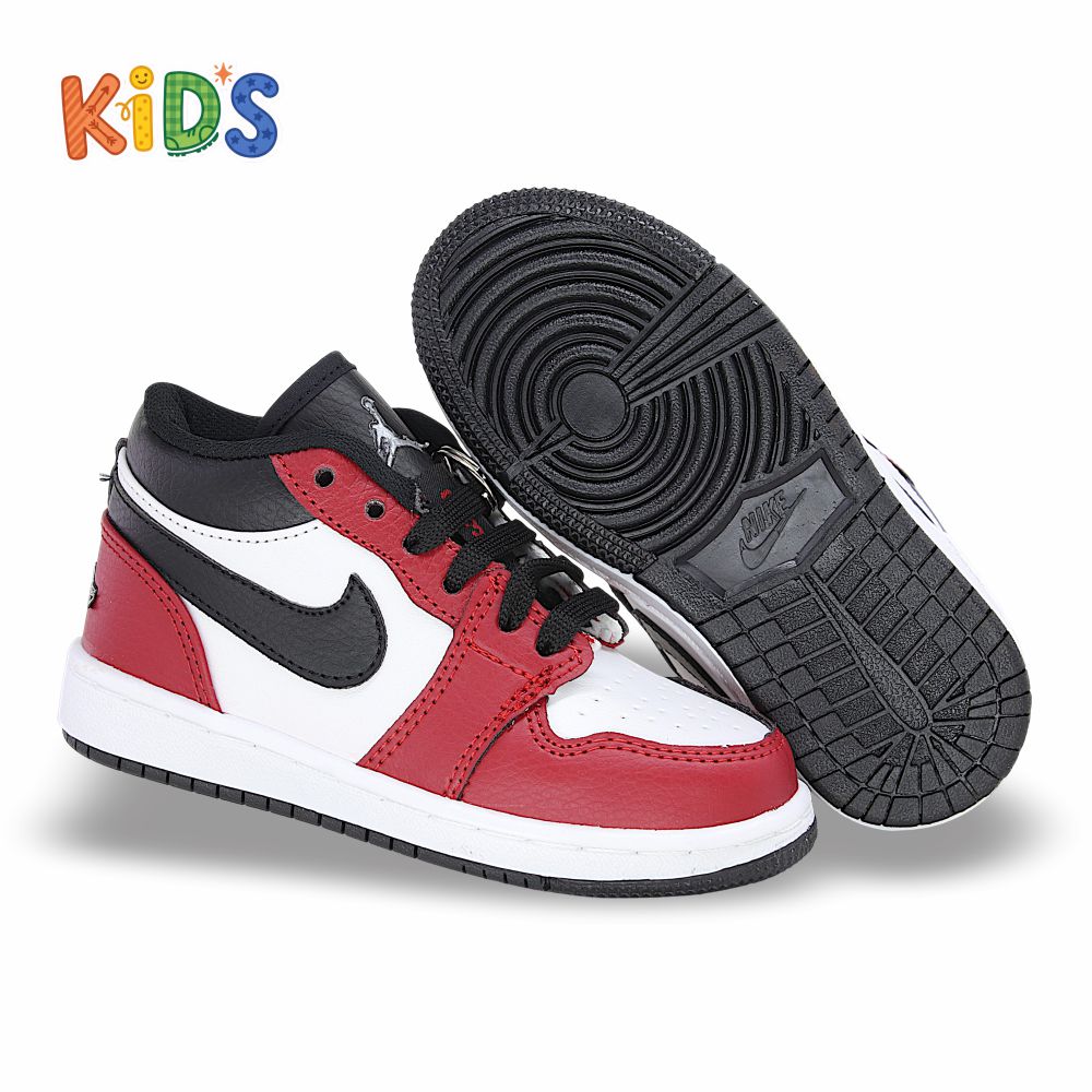 Calzado Urbano L20-1, Estilo JOR-BR, Color NEGRO BLANCO ROJO, Corrida 12 - 21.5